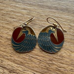 Laurel Burch “Nile Bird” Earrings